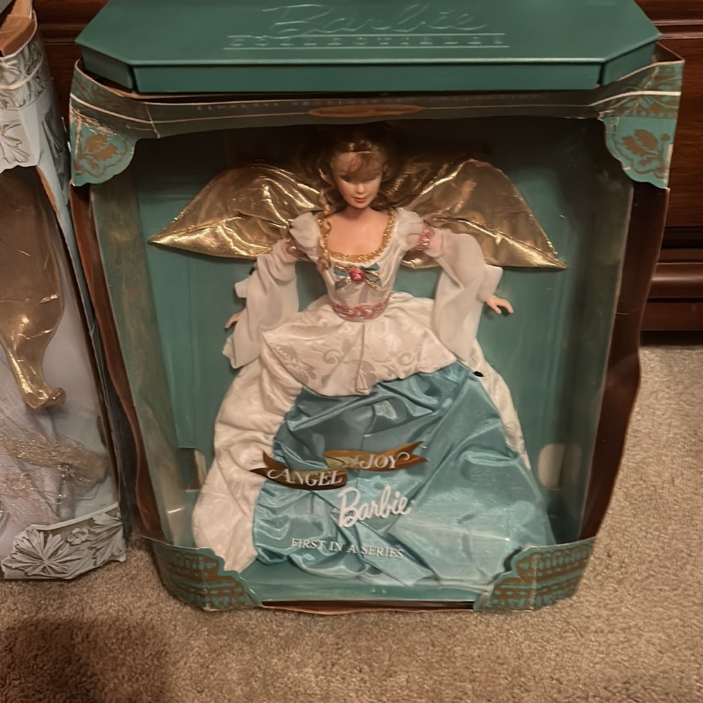 Angel of Joy Barbie. Box is a little dented. Never used . Smoke free home - Picture 3 of 3